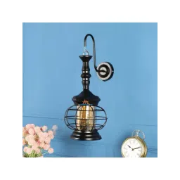 DecorativeRay Black Iron Wall Light - Set of 1-picture-22