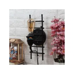 DecorativeRay Black Iron Wall Light - Set of 1-picture-19