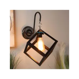 DecorativeRay Black Iron Wall Light - Set of 1-picture-17