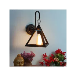 DecorativeRay Black Iron Wall Light - Set of 1-picture-18