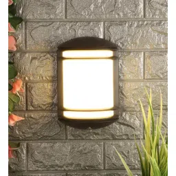 decorativeray Lunar Black Metal Outdoor Wall Light-picture-38