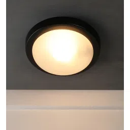 decorativeray Plazo Black Metal Ceiling Flush Mount-picture-33