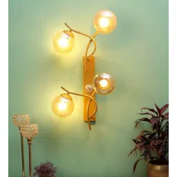 decorativeray Tree Metal Novelty Wall Light (Gold)-picture-11