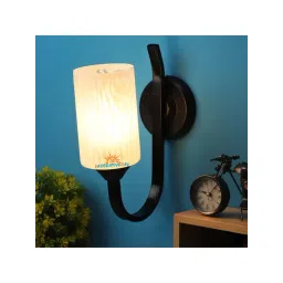 DecorativeRay White & Black Iron Wall Light - Set of 1-picture-27