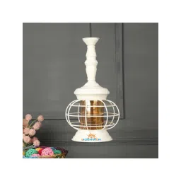 DecorativeRay White & Gold Iron Ceiling Light - Set of 1-picture-11