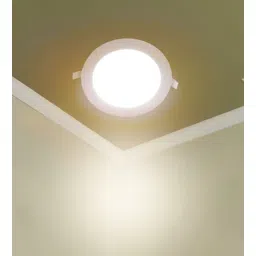 decorativeray White Iron 12W Round Panel Light-picture-12