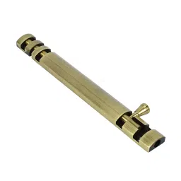 Decorio Xylo Tower Bolt S.S Knob 457.2 mm (18 Inch) Antique Brass Finish, 3100767.02-picture-20