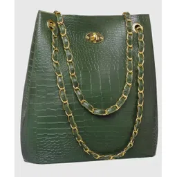 decorz Women Green Shoulder Bag-picture-27