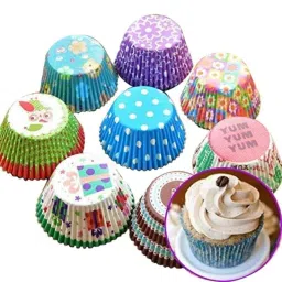 Deera 7cm Assorted Colour Cupcake Paper Liner (Pack of 300)-picture-30