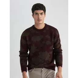 DeFacto Abstract Printed Pullover Sweater-picture-29