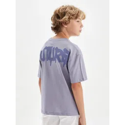 DeFacto Boys Typography Printed Extended Sleeves T-shirt-picture-31