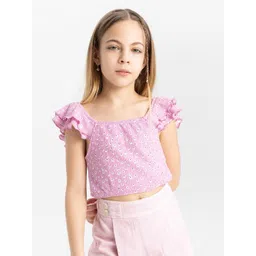 DeFacto Floral Puff Sleeve Top-picture-34