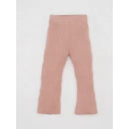 DeFacto Girls Striped Mid-Rise Bootcut Trousers-picture-48
