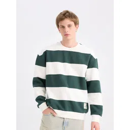 DeFacto Men Colourblocked Pullover-image-49