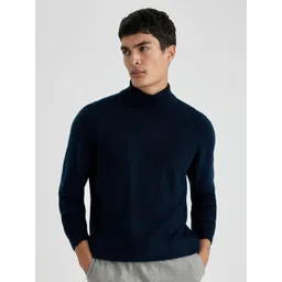 DeFacto Self Design Turtle Neck Pullover Sweater-picture-18
