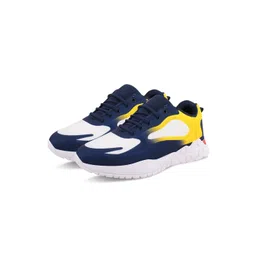 Deflow Men Mesh Colourblocked Lace-Ups Round Toe Sneakers-picture-21