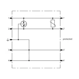 DEHN Surge Arrester Gas Discharge Tube Technology Type 1, 920296 image 2