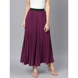 DEKLOOK Accordion Pleated A-Line Maxi Skirt-picture-25