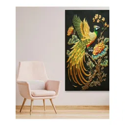 DEKORSTATION Multicoloured 1 Piece Canvas Birds and Animals Wall Paintings-picture-11