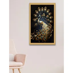 DEKORSTATION Multicoloured 1 Piece Canvas Birds and Animals Wall Paintings-picture-41