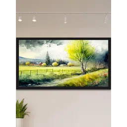 DEKORSTATION Multicoloured 1 Piece Canvas Floral and Botanical Wall Paintings-picture-18