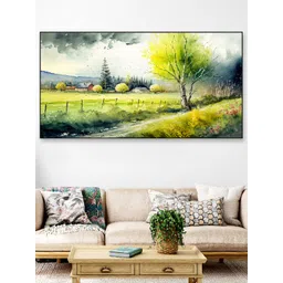 DEKORSTATION Multicoloured 1 Piece Canvas Floral and Botanical Wall Paintings-picture-29