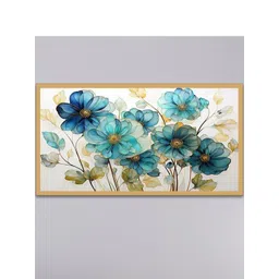 DEKORSTATION Multicoloured 1 Piece Canvas Floral and Botanical Wall Paintings-picture-12
