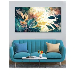 DEKORSTATION Multicoloured 1 Piece Canvas Floral Wall Paintings-picture-33