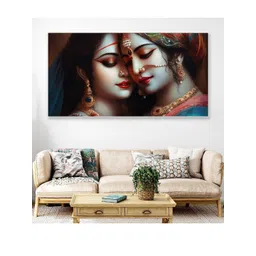 DEKORSTATION Multicoloured 1 Piece Canvas Religious Wall Painting-picture-39
