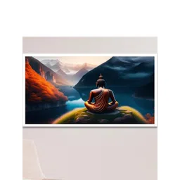 DEKORSTATION Multicoloured 1 Piece Canvas Religious Wall Paintings-picture-19