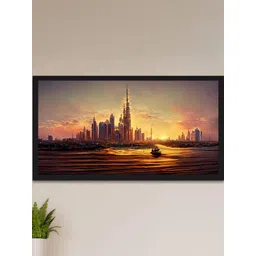 DEKORSTATION Multicoloured Canvas Painting-picture-10