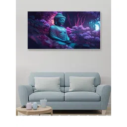 DEKORSTATION Purple 1 Piece Canvas Wall Paintings-picture-38