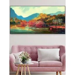 DEKORSTATION Red & Blue 1 Piece Canvas Other Wall Paintings-picture-35