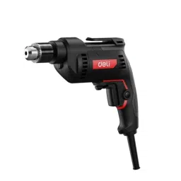 Deli DE-DZ10-2E 500W 10mm Black &a; Red Corded Electric Drill Machine-picture-23
