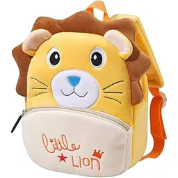 delicado Toddler Preschool Kids Backpack for School/Nursery/Picnic/Travelling Bag for Baby Girl Boy Age 1-6 Years (14 * 12 inches) (Multicolour)… (A Little Lion)-picture-17