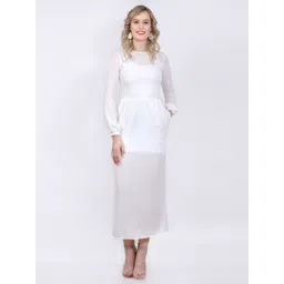 DELIS Georgette A-Line Maxi Dress-picture-17