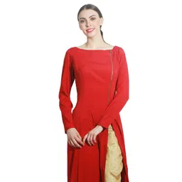 DELIS Women Boat Neck Maxi Dress image 1