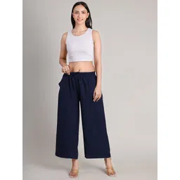 DELIS Women Linen Palazzos-picture-24