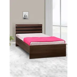 Delite Kom Cocoa Acacia Dark Engineered Wood Single Bed-picture-44