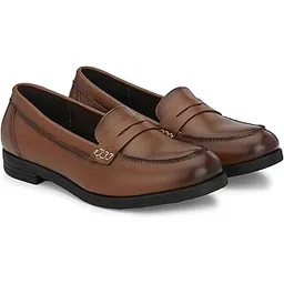 delize Black Women’s Vegan Leather Moccasins-picture-17