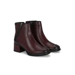 Delize Cherry women’s vegan leather, mid heel Casual Boots-picture-12