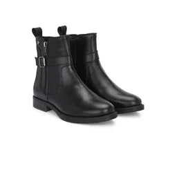 Delize Men Mid-Top Vegan Leather Zip-Up Boots-picture-34