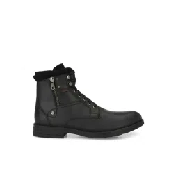 Delize Men's Black Derby Boots-picture-11