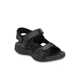 Delize Men's Black Floater Sandals-picture-10