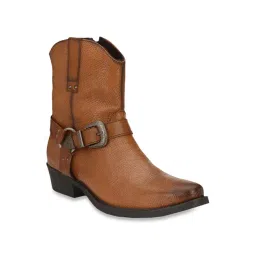 Delize Men's Tan Casual Boots-picture-30