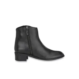 Delize Women's Black Casual Booties-picture-35