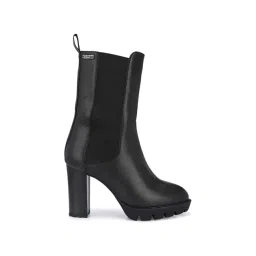 Delize Women's Black Casual Booties-picture-31