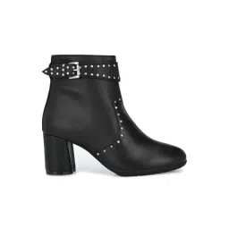 Delize Women's Black Casual Booties-picture-15