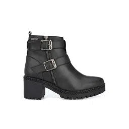 Delize Women's Black Casual Booties-picture-25