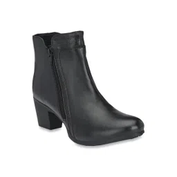Delize Women's Black Casual Booties-picture-32